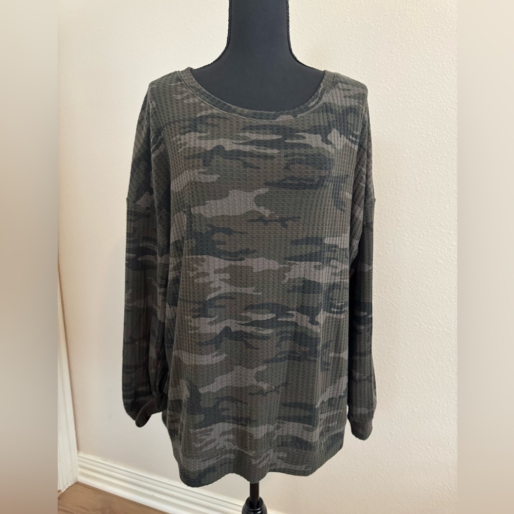 Sanctuary camo tunic